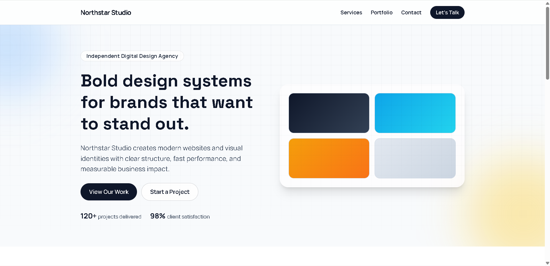Studio Sample Site